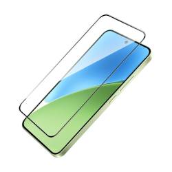 3D стъклен протектор за Xiaomi Poco F9 Ultra с пълно покритие на дисплея, черна рамка и твърдост 9H