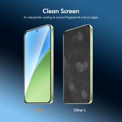 3D стъклен протектор за Xiaomi Poco F9 Ultra с пълно покритие на дисплея, черна рамка и твърдост 9H