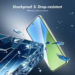 3D стъклен протектор за Xiaomi Poco F9 Ultra с пълно покритие на дисплея, черна рамка и твърдост 9H