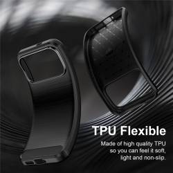 Удароустойчив силиконов кейс за Xiaomi Poco F9 Ultra - черен