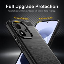 Удароустойчив силиконов кейс за Xiaomi Redmi Note 17 4G / 5G - черен
