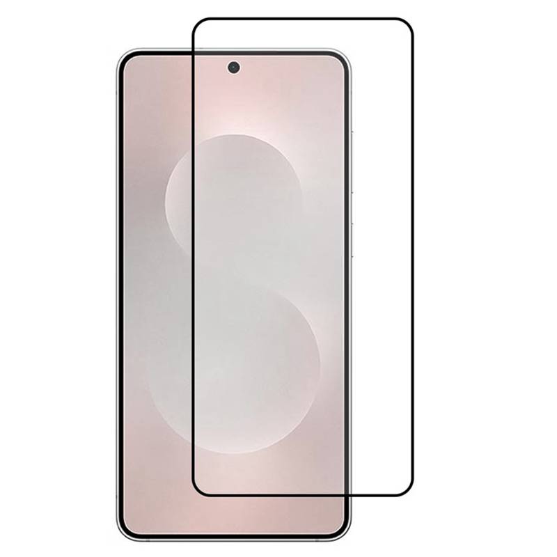 3D стъклен протектор за Xiaomi Redmi Note 17 Pro 5G с лепило по цялата повърхност, черна рамка и твърдост 9H - прозрачен