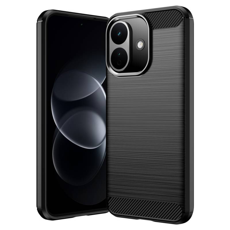 Удароустойчив силиконов кейс за Xiaomi Redmi Note 17 Pro 5G - черен