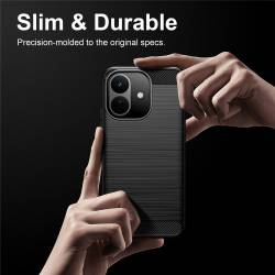 Удароустойчив силиконов кейс за Xiaomi Redmi Note 17 Pro 5G - черен