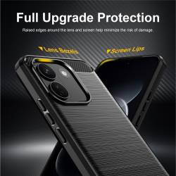 Удароустойчив силиконов кейс за Xiaomi Redmi Note 17 Pro Max 5G - черен