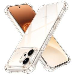 Противоударен силиконов кейс Shock Proof за Honor 600 - прозрачен
