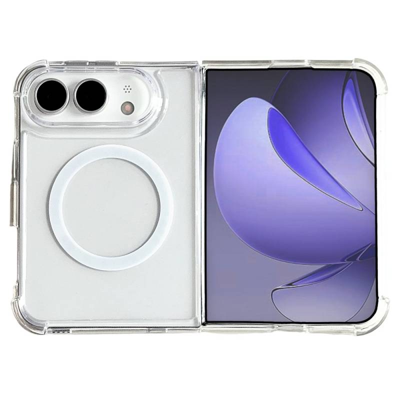ShockProof MagSafe твърд кейс за iPhone Duo - прозрачен