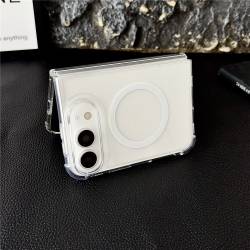 ShockProof MagSafe твърд кейс за iPhone Duo - прозрачен