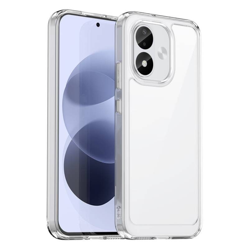 Shock Bumper удароустойчив хибриден кейс за Xiaomi Redmi Note 17 4G / 5G - прозрачен