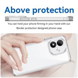 Shock Bumper удароустойчив хибриден кейс за Xiaomi Redmi Note 17 4G / 5G - прозрачен