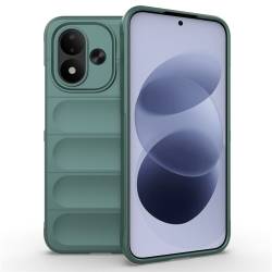 CaseProtect Shocker удароустойчив калъф за Xiaomi Redmi Note 17 4G / 5G - зелен