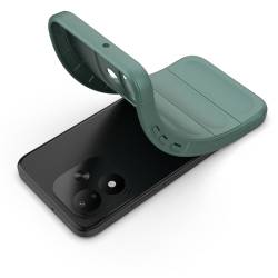 CaseProtect Shocker удароустойчив калъф за Xiaomi Redmi Note 17 4G / 5G - зелен