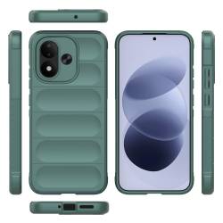 CaseProtect Shocker удароустойчив калъф за Xiaomi Redmi Note 17 4G / 5G - зелен