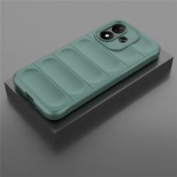 CaseProtect Shocker удароустойчив калъф за Xiaomi Redmi Note 17 4G / 5G - зелен
