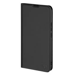 Стилен и тънък кожен калъф за Xiaomi Redmi Note 17 Pro 5G - черен