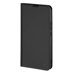 Стилен и тънък кожен калъф за Xiaomi Redmi Note 17 Pro Max 5G - черен