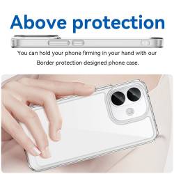 Shock Bumper удароустойчив хибриден кейс за Xiaomi Redmi Note 17 Pro 5G - прозрачен