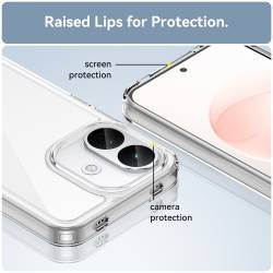 Shock Bumper удароустойчив хибриден кейс за Xiaomi Redmi Note 17 Pro 5G - прозрачен