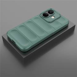 CaseProtect Shocker удароустойчив калъф за Xiaomi Redmi Note 17 Pro 5G - зелен