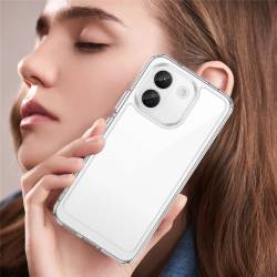 Shock Bumper удароустойчив хибриден кейс за Xiaomi Redmi Note 17 Pro Max 5G - прозрачен