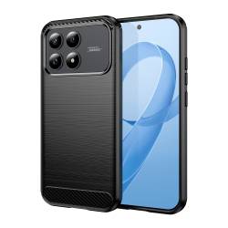 Удароустойчив силиконов кейс за Xiaomi Poco F9 Pro - черен