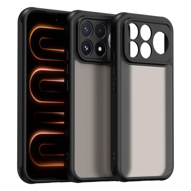Gravity Bumper удароустойчив хибриден кейс за Xiaomi Poco F9 Pro - черен