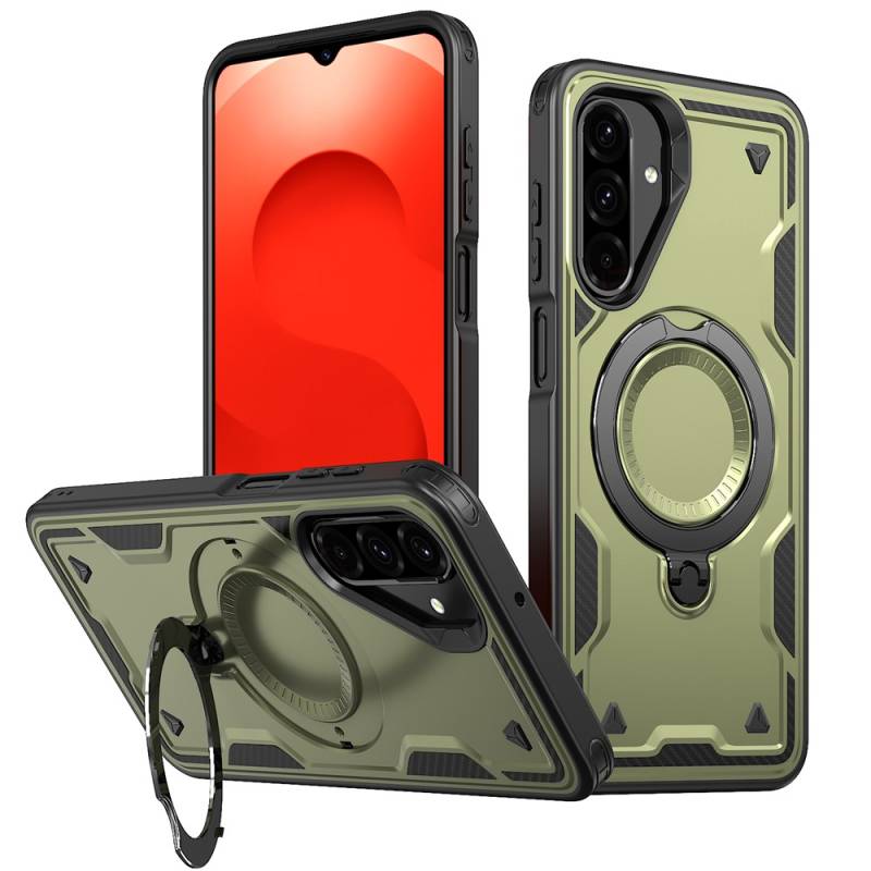 Combat X удароустойчив кейс за Samsung Galaxy A17 4G / 5G / Galaxy A18 4G - зелен