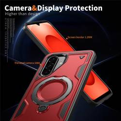Combat X удароустойчив кейс за Samsung Galaxy A17 4G / 5G / Galaxy A18 4G - червен