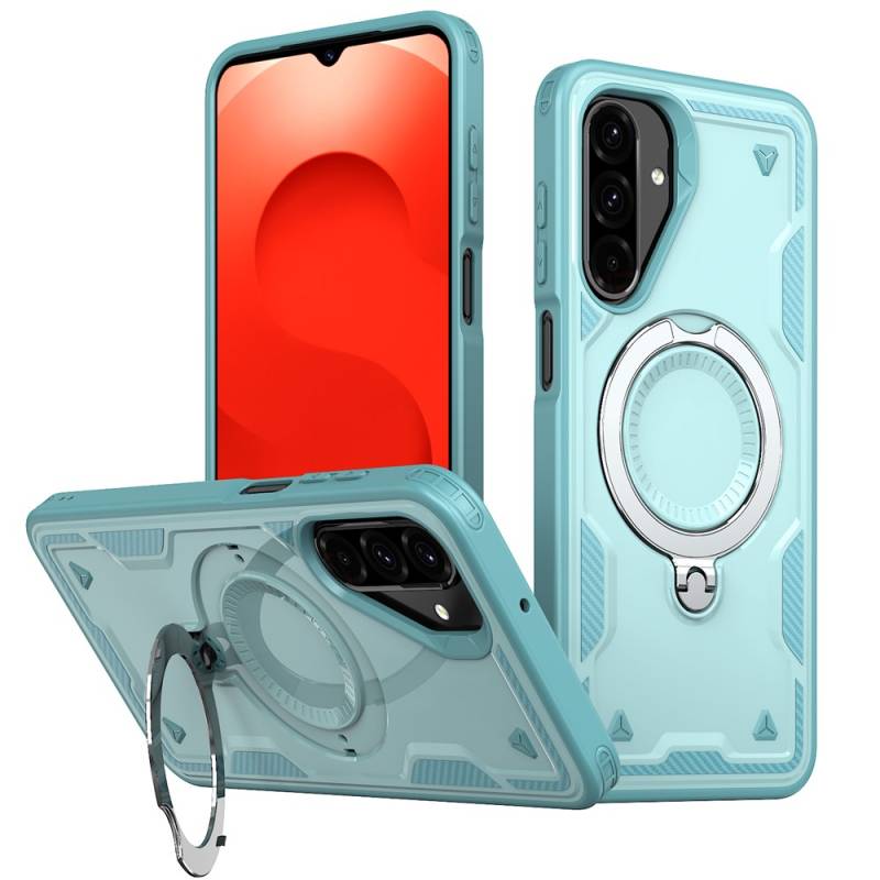 Combat X удароустойчив кейс за Samsung Galaxy A17 4G / 5G / Galaxy A18 4G - светло син