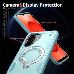 Combat X удароустойчив кейс за Samsung Galaxy A17 4G / 5G / Galaxy A18 4G - светло син