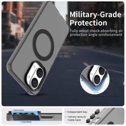 Rock Armor MagSafe хибриден кейс за Xiaomi Poco X8 Pro Max - черен