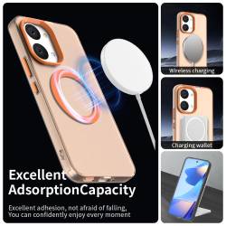 Rock Armor MagSafe хибриден кейс за Xiaomi Poco X8 Pro Max - оранжев