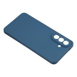 Soft shell матов силиконов кейс с мека подплата за Samsung Galaxy S26 FE - син