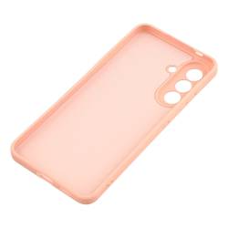 Soft shell матов силиконов кейс с мека подплата за Samsung Galaxy S26 FE - розов