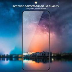 3D стъклен протектор за Oppo Find X10 Pro Max с лепило по цялата повърхност, черна рамка и твърдост 9H - прозрачен