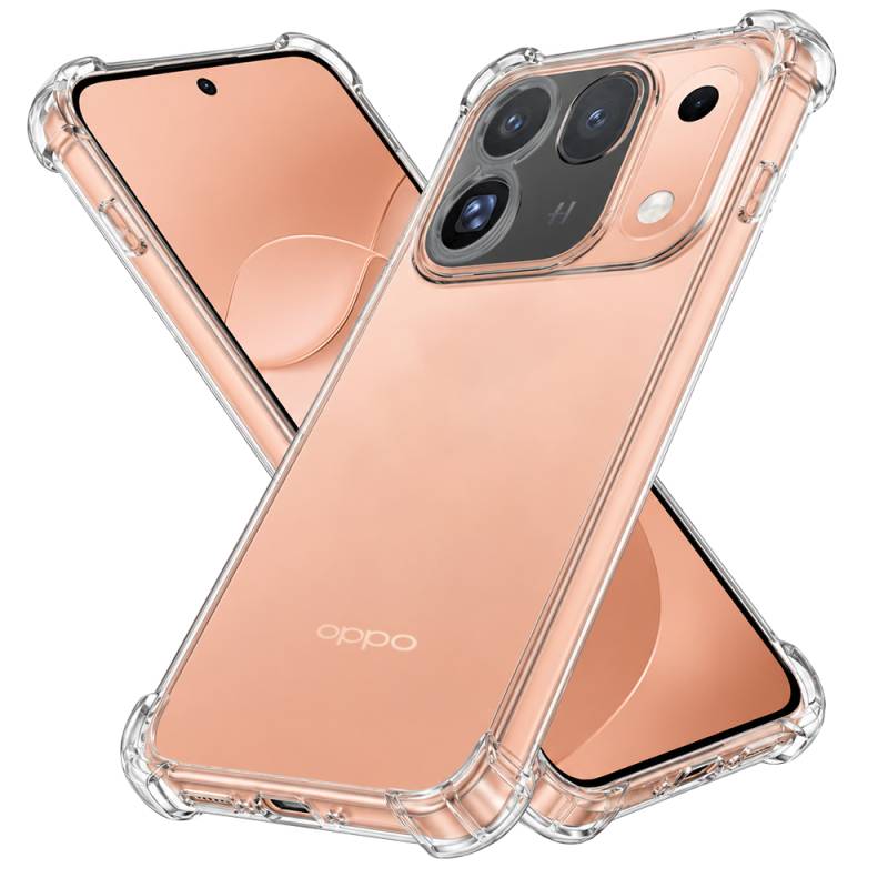 Противоударен силиконов кейс Shock Proof за Oppo Find X10 Pro Max - прозрачен